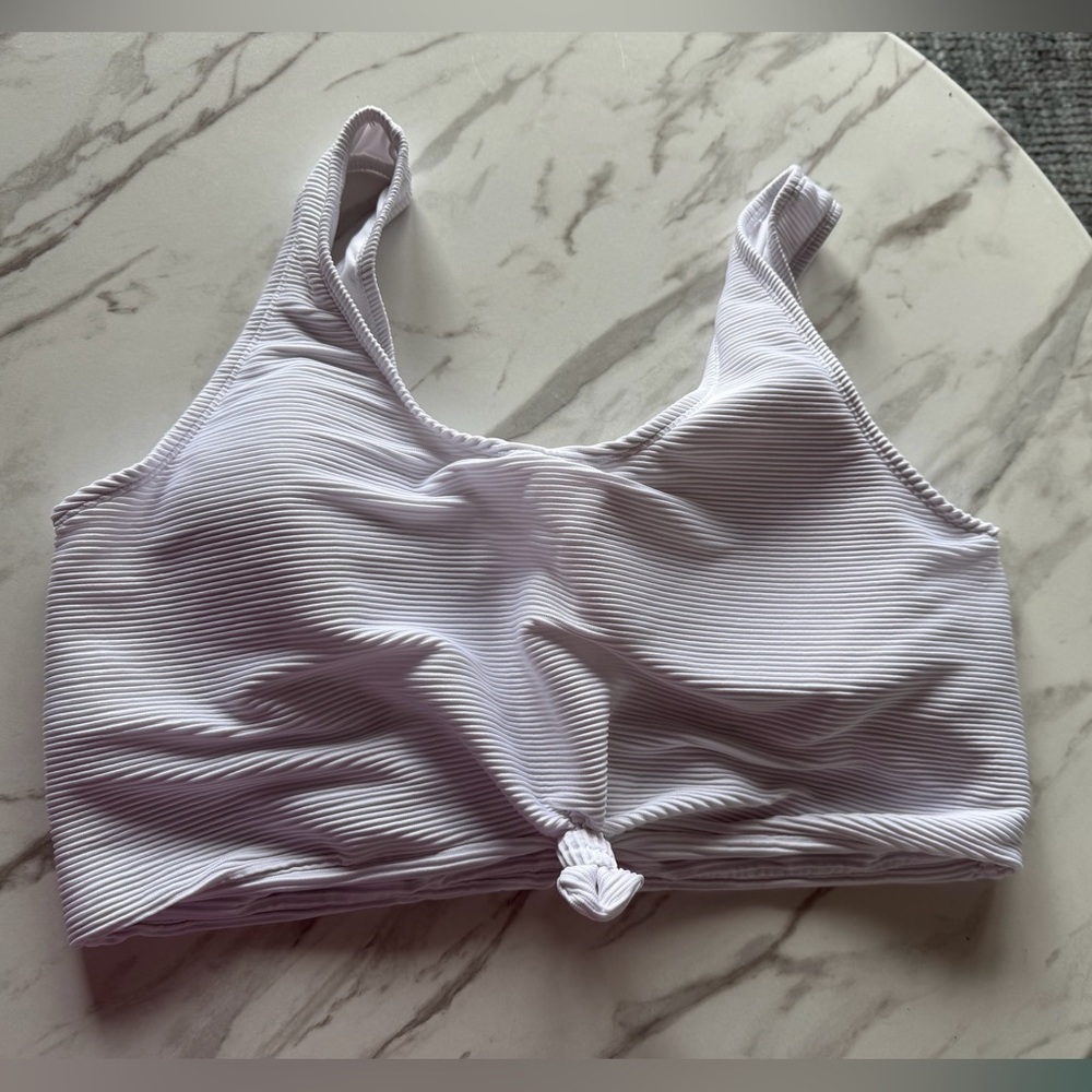 Coral Reef Traveler Swim Top-XXL White